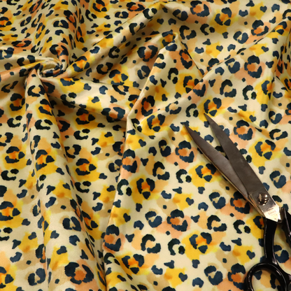 Saffron Savannah Spots Upholstery Fabric DP-152 - Handmade Cushions