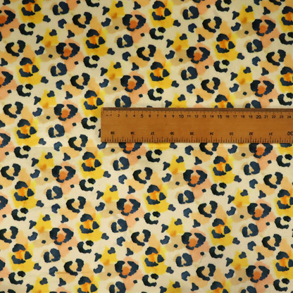 Saffron Savannah Spots Upholstery Fabric DP-152 - Handmade Cushions