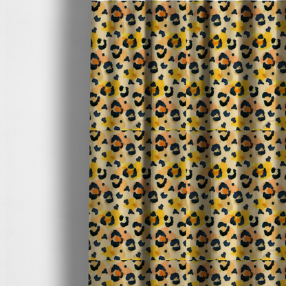 Saffron Savannah Spots Upholstery Fabric DP-152 - Made To Measure Curtains