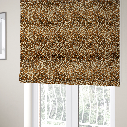 Savannah Spots Animal Print Upholstery Fabric DP-153 - Roman Blinds