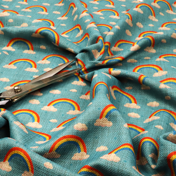 Over the Rainbow Upholstery Fabric DP-158 - Handmade Cushions