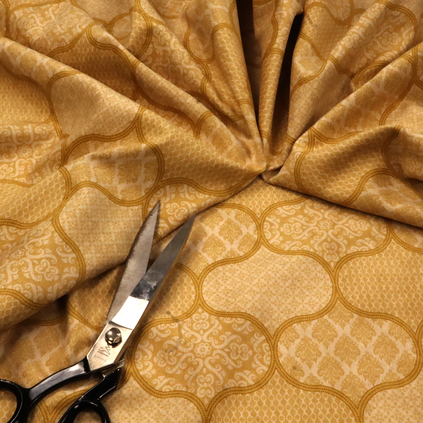 Art Deco Gilded Palace Upholstery Fabric DP-159 - Made To Measure Curtains
