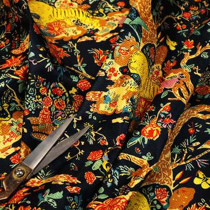 Maximalist Paradise Tree of Life Upholstery Fabric DP-16 - Handmade Cushions