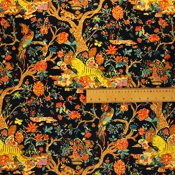Maximalist Paradise Tree of Life Upholstery Fabric DP-16 - Handmade Cushions