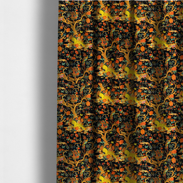 Maximalist Paradise Tree of Life Upholstery Fabric DP-16 - Made To Measure Curtains