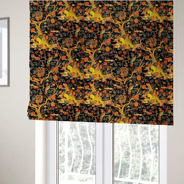 Maximalist Paradise Tree of Life Upholstery Fabric DP-16 - Roman Blinds