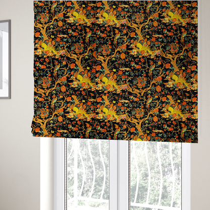 Maximalist Paradise Tree of Life Upholstery Fabric DP-16 - Roman Blinds