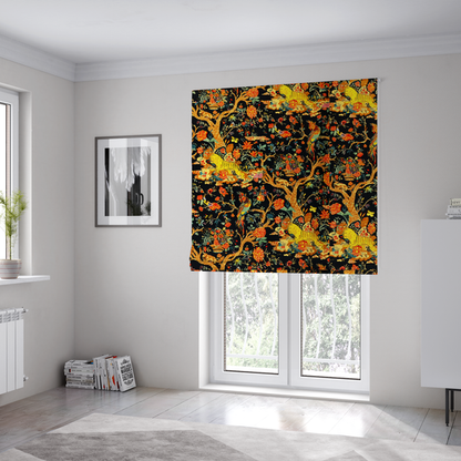 Maximalist Paradise Tree of Life Upholstery Fabric DP-16 - Roman Blinds