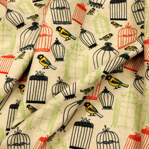 Free as a Bird Upholstery Fabric DP-163 - Roman Blinds