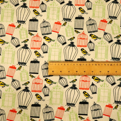 Free as a Bird Upholstery Fabric DP-163 - Roman Blinds