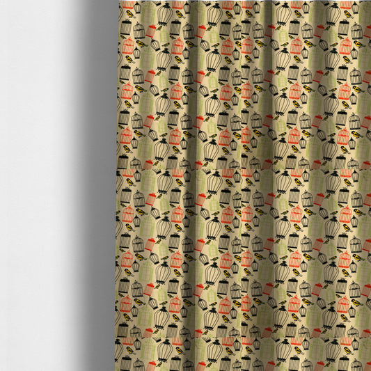 Free as a Bird Upholstery Fabric DP-163 - Made To Measure Curtains