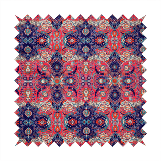 Crimson Jewel Box Upholstery Fabric DP-164