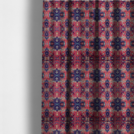 Crimson Jewel Box Upholstery Fabric DP-164 - Made To Measure Curtains