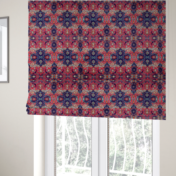 Crimson Jewel Box Upholstery Fabric DP-164 - Roman Blinds