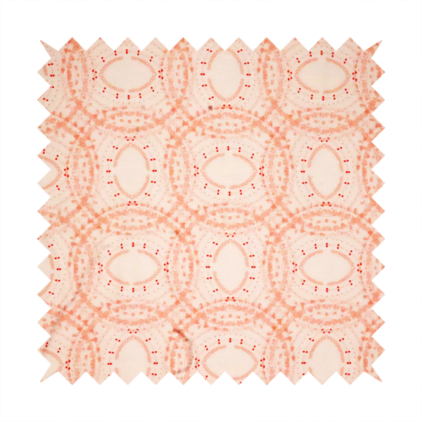 Dusty Rose Dot Work Upholstery Fabric DP-165 - Roman Blinds