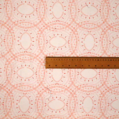 Dusty Rose Dot Work Upholstery Fabric DP-165 - Roman Blinds