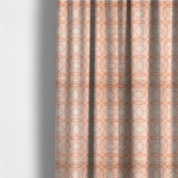 Dusty Rose Dot Work Upholstery Fabric DP-165 - Made To Measure Curtains