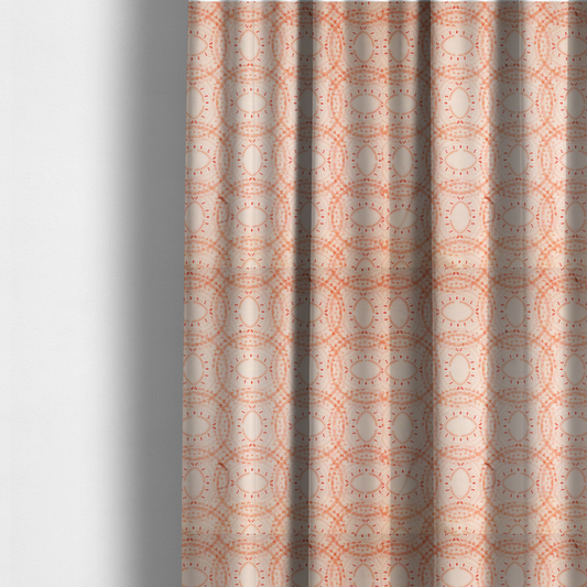 Dusty Rose Dot Work Upholstery Fabric DP-165 - Made To Measure Curtains