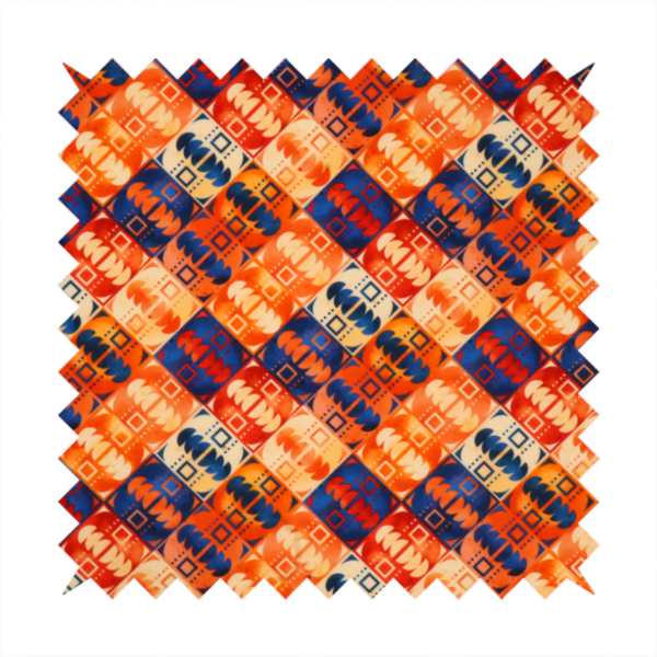 Kaleidoscope Sunset Upholstery Fabric DP-166 - Handmade Cushions