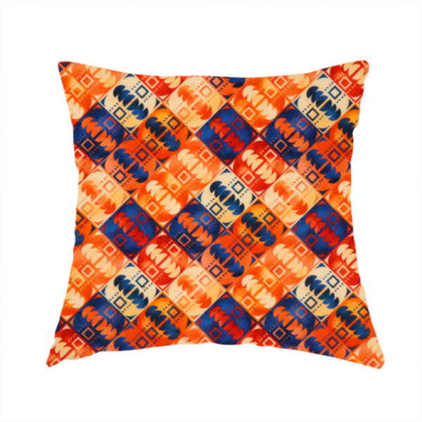 Kaleidoscope Sunset Upholstery Fabric DP-166 - Handmade Cushions