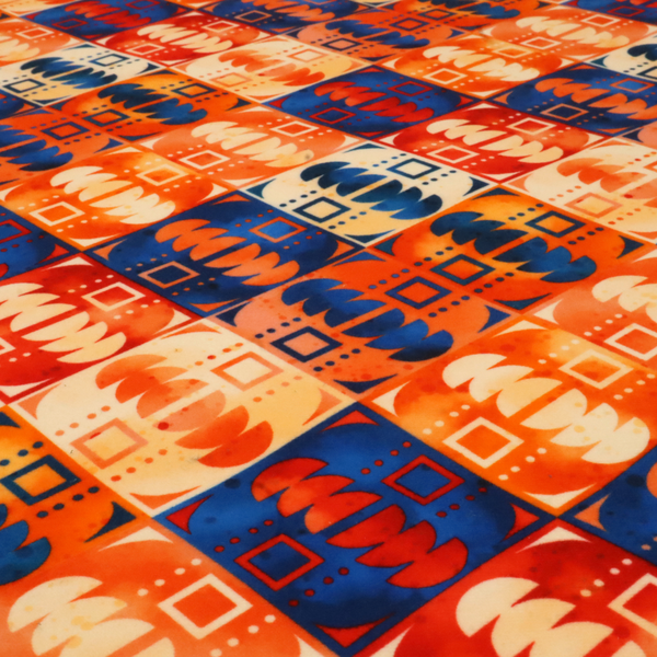 Kaleidoscope Sunset Upholstery Fabric DP-166 - Handmade Cushions