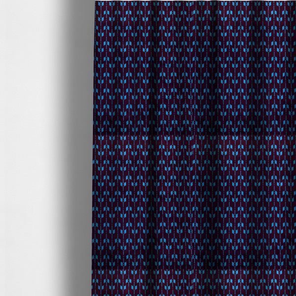 Midnight Stream Upholstery Fabric DP-167 - Made To Measure Curtains