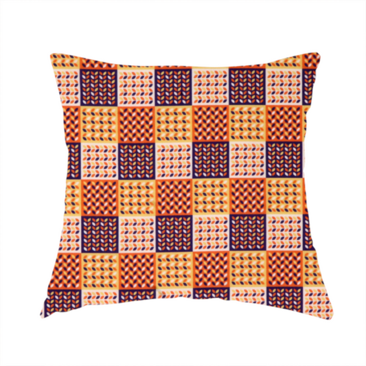 Vertical Velocity Geometric Upholstery Fabric DP-168 - Handmade Cushions