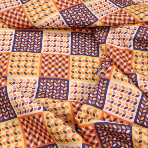 Vertical Velocity Geometric Upholstery Fabric DP-168