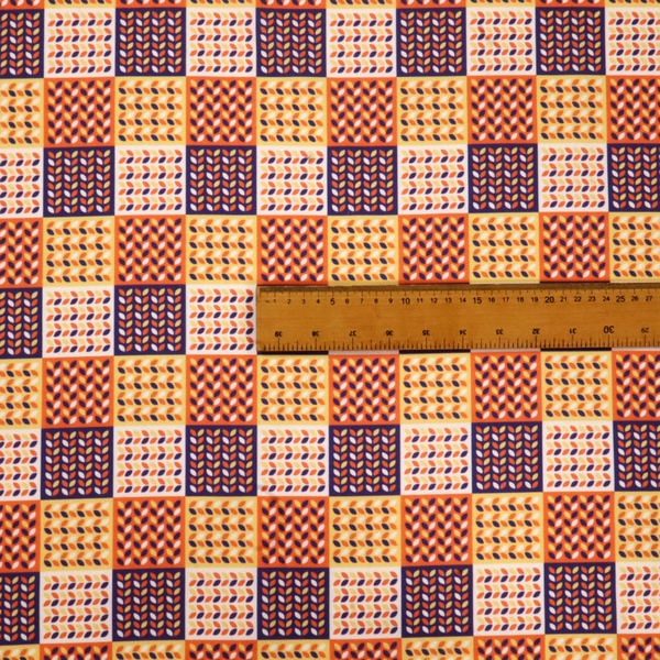 Vertical Velocity Geometric Upholstery Fabric DP-168