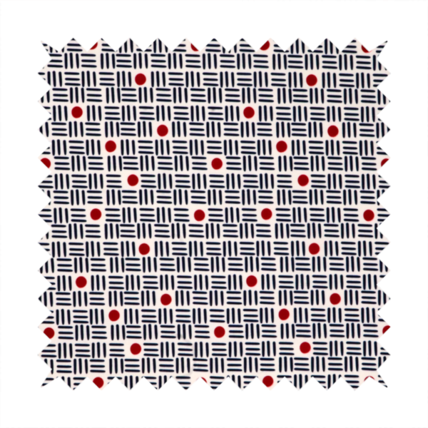 The Modernist's Dot Grid Upholstery Fabric DP-169 - Roman Blinds