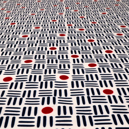 The Modernist's Dot Grid Upholstery Fabric DP-169 - Roman Blinds