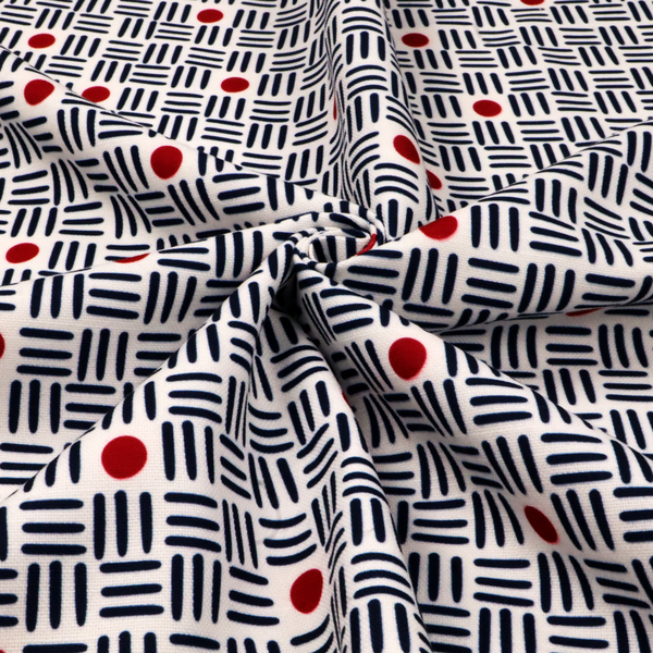 The Modernist's Dot Grid Upholstery Fabric DP-169 - Roman Blinds