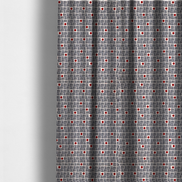 The Modernist's Dot Grid Upholstery Fabric DP-169 - Made To Measure Curtains