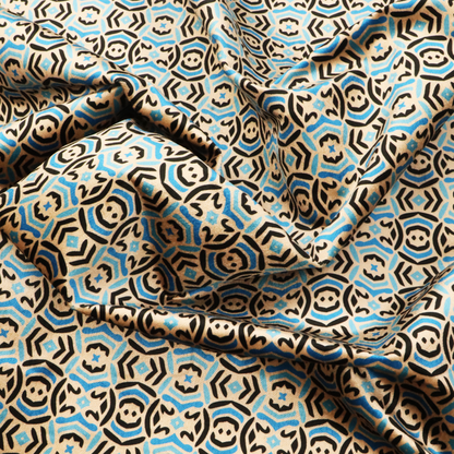 Turkish Tile Medallion Upholstery Fabric DP-171 - Made To Measure Curtains