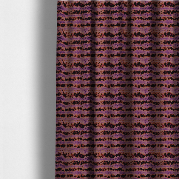 Violet Inkscape Horizon Upholstery Fabric DP-172 - Made To Measure Curtains