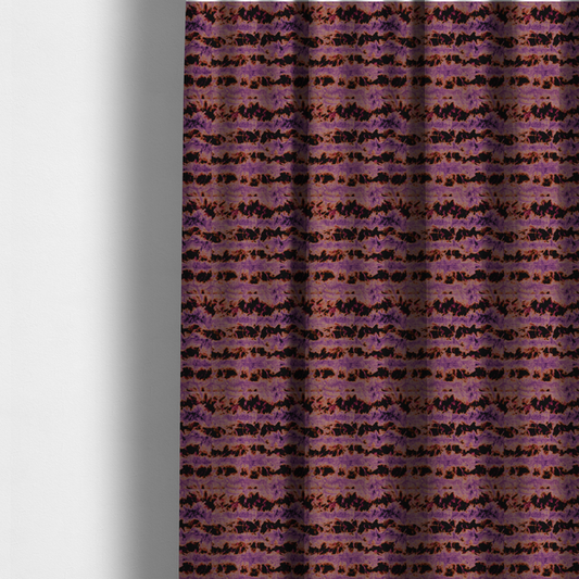 Violet Inkscape Horizon Upholstery Fabric DP-172 - Made To Measure Curtains
