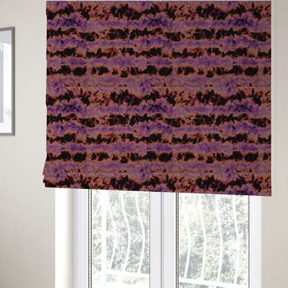 Violet Inkscape Horizon Upholstery Fabric DP-172 - Roman Blinds