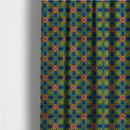 Stained Glass Prism Upholstery Fabric DP-174 - Made To Measure Curtains