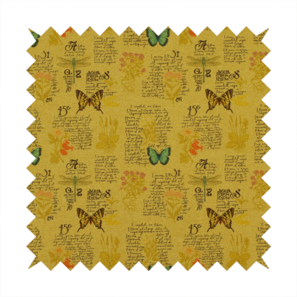 Honeyed Butterfly Memoirs Upholstery Fabric DP-175
