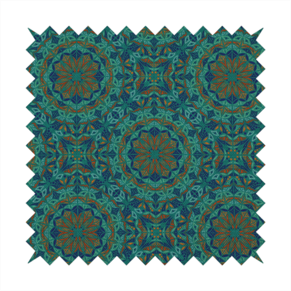 The Marrakesh Midnight Medallion Upholstery Fabric DP-176