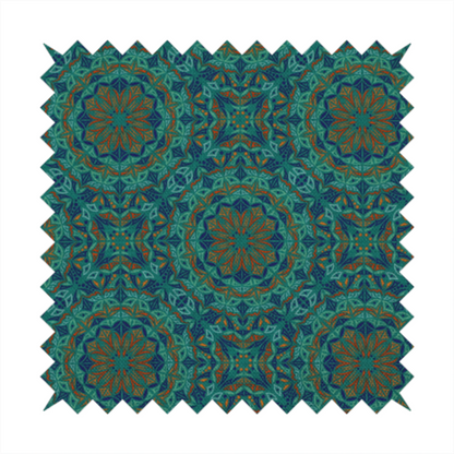 The Marrakesh Midnight Medallion Upholstery Fabric DP-176