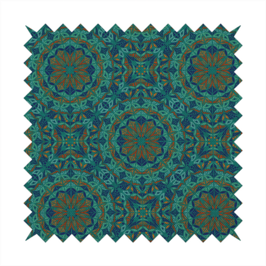 The Marrakesh Midnight Medallion Upholstery Fabric DP-176