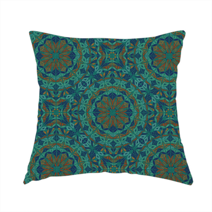 The Marrakesh Midnight Medallion Upholstery Fabric DP-176 - Handmade Cushions