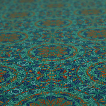 The Marrakesh Midnight Medallion Upholstery Fabric DP-176