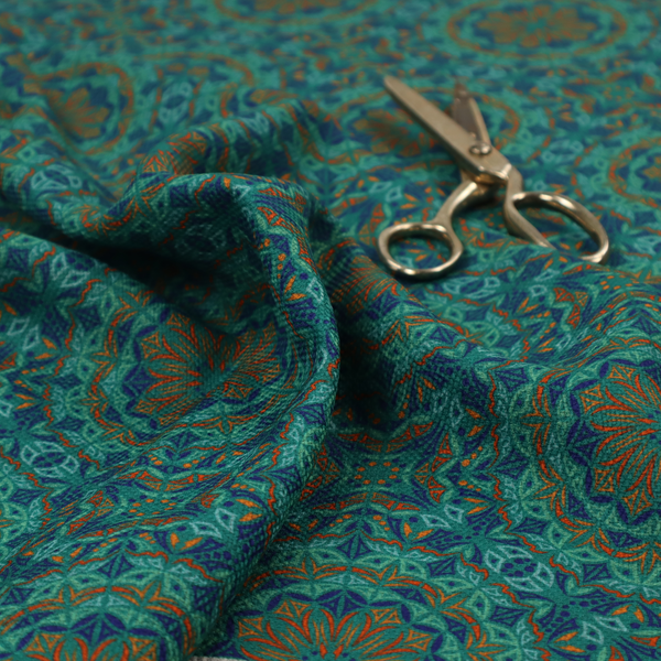 The Marrakesh Midnight Medallion Upholstery Fabric DP-176