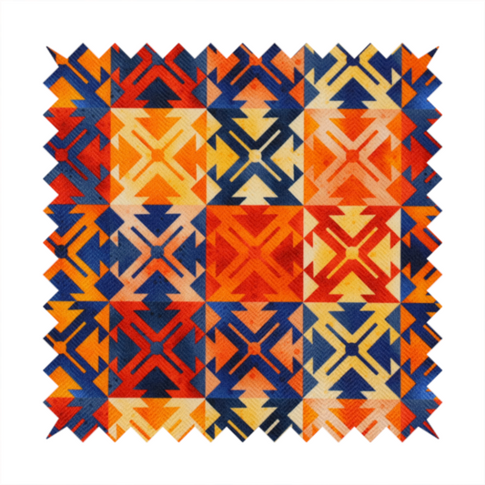 Shattered Sunset Prism Upholstery Fabric DP-177