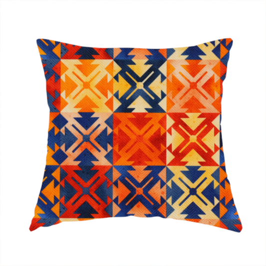 Shattered Sunset Prism Upholstery Fabric DP-177 - Handmade Cushions