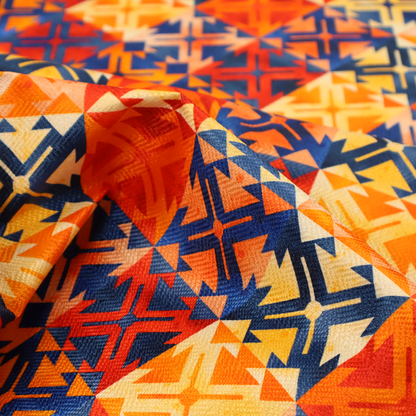 Shattered Sunset Prism Upholstery Fabric DP-177 - Roman Blinds