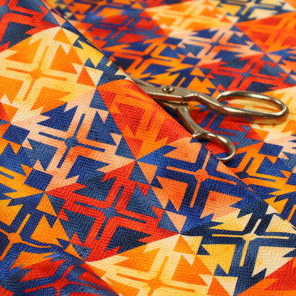 Shattered Sunset Prism Upholstery Fabric DP-177 - Roman Blinds