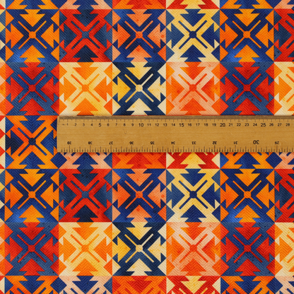 Shattered Sunset Prism Upholstery Fabric DP-177 - Roman Blinds